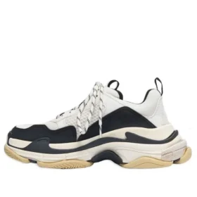 Triple S-Sneakers ”White Black” 536737W09OM9058