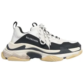 Triple S-Sneakers ”White Black” 536737W09OM9058