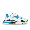 Triple S-Sneakers ”White Carib Blue” 536737W2FW59941
