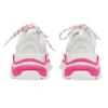 Triple S-Sneakers ”White Fluo Pink” 536737W2CA35390