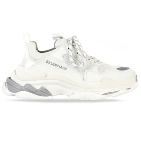 Triple S-Sneakers ”White Metal Grey” 536737W2FS41200