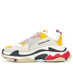 Triple S Sneakers ”White Yellow” 517335W09O59035