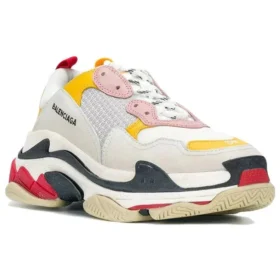 Triple S Sneakers ”White Yellow” 517335W09O59035