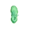 Triple S-träningsskor med genomskinlig sula ”Neon Green” 544351W2CF13801