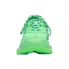 Triple S-träningsskor med genomskinlig sula ”Neon Green” 544351W2CF13801