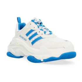 Triple S x Adidas ”White Blue” 712764W2ZB39040
