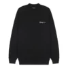 Tröja med broderad logotyp, medium passform, ”svart” 652981TKV871070