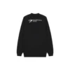 Tröja med broderad logotyp, medium passform, ”svart” 652981TKV871070