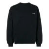 Tröja med rund hals och liten kontrastlogotyp ”Black White” 556147TYK271000