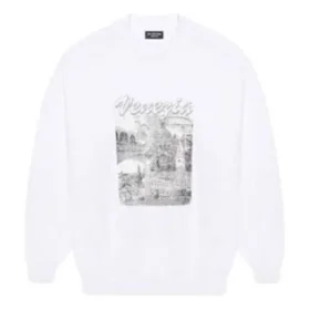 Tröja med Venezia-tryck ”White” 652981TKV899094