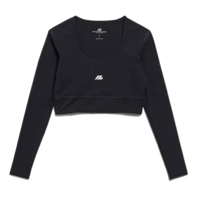 Träningskläder – långärmad sport-BH ”Black” 7932814E2B91081