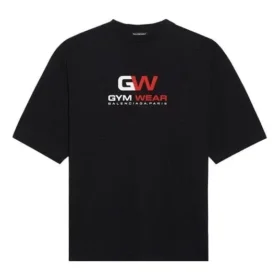 Träningskläder T-shirt med logotyp ”Black” 620969TIVD51000
