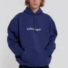 Tryckt logotyp för herrar, blå 570811TIV551195