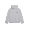 Turn-luvtröja i vid passform ”Heather Grey Black” 674986TLVB41167