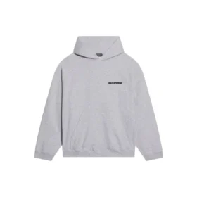 Turn-luvtröja i vid passform ”Heather Grey Black” 674986TLVB41167