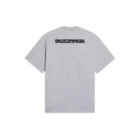 Turn Slit T-shirt ”Grey Black” 675016TLVB31167