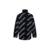 Turtleneck-tröja med logotyp över hela plagget ”Black White” 621018T15674177