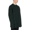 Ulltröja med rund hals och logo över hela plagget ”Dark Green” 657400T15673050