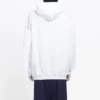 Unisex BB-tryckt fleece, vit 570811TEV199044