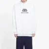 Unisex BB-tryckt fleece, vit 570811TEV199044