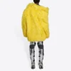 Unisex FW21 jackor i fuskpäls, gul 663000TKQ077200