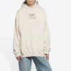 Unisex FW21 med logotryck, beige 651799TJV910905