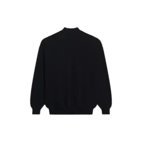 Unisex FW21 Sweatshirt med rund hals och gratis tryck, svart 652981TKVD41070