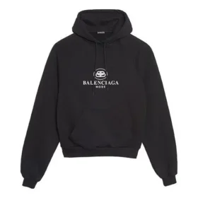 Unisex-modell med tryck i svart/vitt 571194TFV751000
