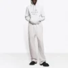 Unisex SS21 Fashion Week krympt grå 651799TKV852984