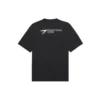 Unisex SS21 Företagstryck Rundhalsad kortärmad svart 612966TKV861070