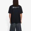 Unisex SS21 Företagstryck Rundhalsad kortärmad svart 612966TKV861070