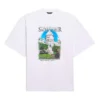 Unisex SS21 Oversized bomullströja, vit 641614TJVH69000