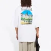 Unisex SS21 Oversized bomullströja, vit 641614TJVH69000