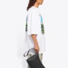 Unisex SS21 Oversized bomullströja, vit 641614TJVH69000