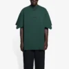 UNISEX-T-shirtar med tryck, stor passform ”Green” 657059TKV973010