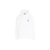 Unisex-tröja med logo i oversize-modell, vit 620973TIV459040