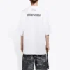 Unisex-tröja med tryck ”I Love Dogs”, vit 641614TJVH19000