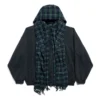 Unity Sports Icon Halsdukar Luvtröja med hel dragkedja i oversized-modell ”Dark Blue” 794747TQVM24021