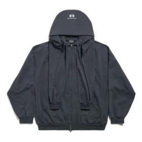Unity Sports Icon Incognito zip-up-luvtröja, oversized, ”svart” 794030TQVB24372