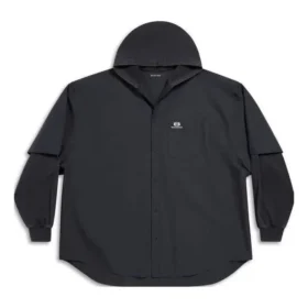 Unity Sports Icon Patched Shirt Large Fit ”Black” 768771TNM601000