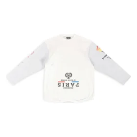 Upside Down långärmad T-shirt ”White” 698155TMVC99000