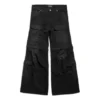 Utställda cargo-byxor ”Black” 783694TNW111672