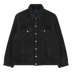Vadderad japansk Denim-jackor ”Black” 681689TIWA21440