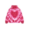 Valentinsdag Tie-Dye-luvtröja, vid passform ”Röd” 675003TLVI86802