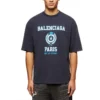 Varsity Logo kortärmad T-shirtar ”Navy” 612966TMV954140