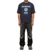 Varsity Logo kortärmad T-shirtar ”Navy” 612966TMV954140