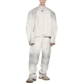 Överdimensionerad jackor för motorcyklar ”White” 744983TOS149012