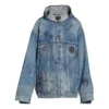 Överdimensionerad jackor med huva ”Blue” 719315TNW56-4268