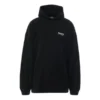 Överdimensionerad luvtröja med broderat Political Campaign-motiv ”Svart” 620973TKVI91070