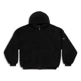 Överdragströja med dragkedja och huva, oversized ”Black” 768694TKQ261000 Överdragströja med dragkedja och huva, oversized ”Black” 768694TKQ261000